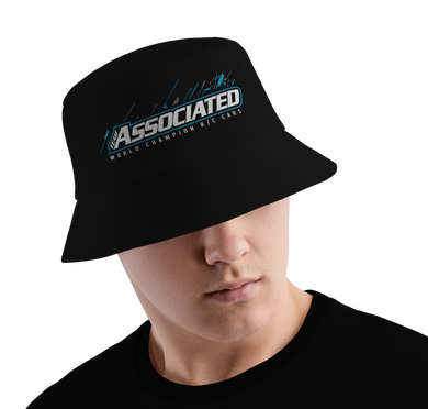 Team Associated V1 BLACK BUCKET HAT - 1117 - NO SPONSOR