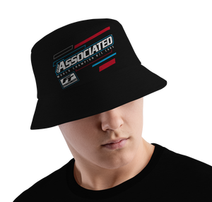 Team Associated V2 BLACK BUCKET HAT - 1117 - NO SPONSOR