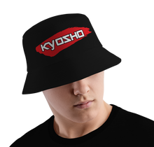 Load image into Gallery viewer, Kyosho BLACK BUCKET HAT - 1117 - NO SPONSOR