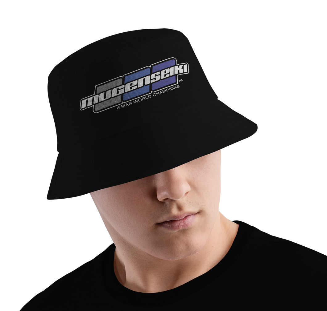 MUGEN V1 BLACK BUCKET HAT - 1117 - NO SPONSOR