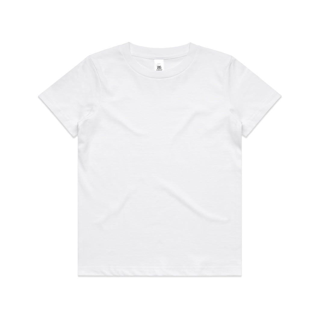 AS Colours (White) KIDS TEE - 3005