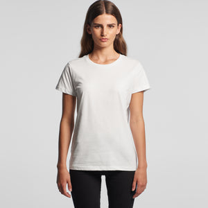 AS Colours (Pink) WO'S MAPLE TEE  - 4001