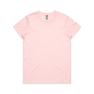 AS Colours (Pink) WO'S MAPLE TEE  - 4001