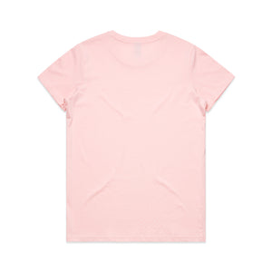 AS Colours (Pink) WO'S MAPLE TEE  - 4001