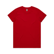 Load image into Gallery viewer, AS Colours (Red) WO&#39;S MAPLE TEE  - 4001