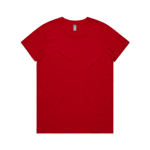 AS Colours (Red) WO'S MAPLE TEE  - 4001