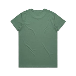 AS Colours (Sage) WO'S MAPLE TEE  - 4001