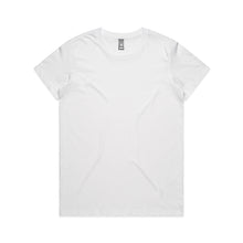 Load image into Gallery viewer, AS Colours (White) WO&#39;S MAPLE TEE  - 4001