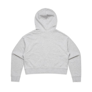 AS Colours (Grey Marley) WO'S CROP HOOD - 4122