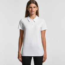 Load image into Gallery viewer, AS Colours (White) WO&#39;S AMY POLO - 4402 - EGA Custom Apparel