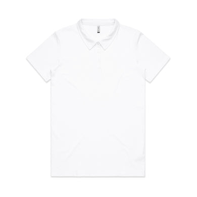 AS Colours (White) WO'S AMY POLO - 4402 - EGA Custom Apparel