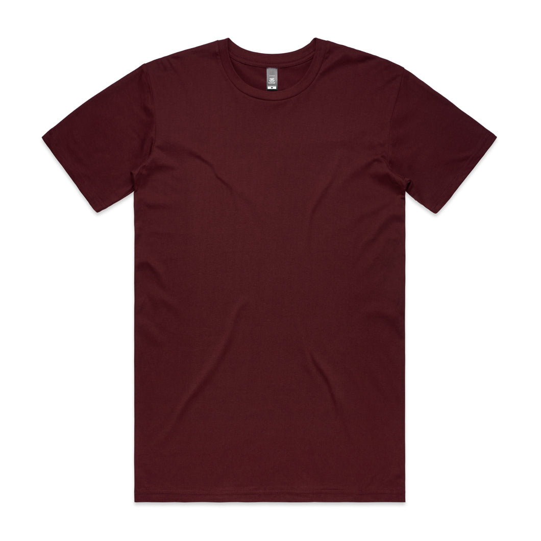 AS Colours (Burgundy) MENS STAPLE TEE - 5001