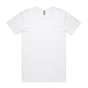 AS Colours (White) MENS STAPLE TEE - 5001 - EGA Custom Apparel