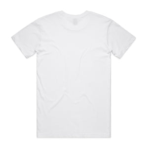 AS Colours (White) MENS STAPLE TEE - 5001 - EGA Custom Apparel