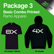 Load image into Gallery viewer, T-Shirt &amp; Hoodie Combo Printed Package 3