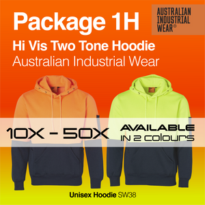 Hi Vis Unisex Hoodie AIW SW38 Printed Package 1H