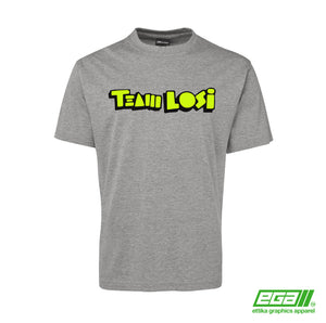 Yellow Team Losi T-Shirt - Vintage RC Brands - EGA Custom Apparel