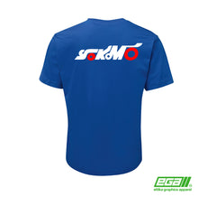 Load image into Gallery viewer, Yokomo Royal Blue T-Shirt - Vintage RC Brands - EGA Custom Apparel