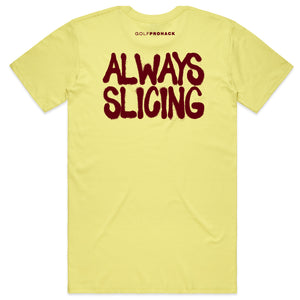 Golfer Always Slicing Tee