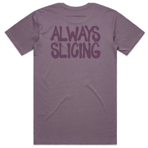 Golfer Always Slicing Tee