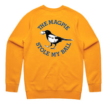 Load image into Gallery viewer, Magpie Stole My Ball Crew Jumper