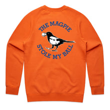 Load image into Gallery viewer, Magpie Stole My Ball Crew Jumper