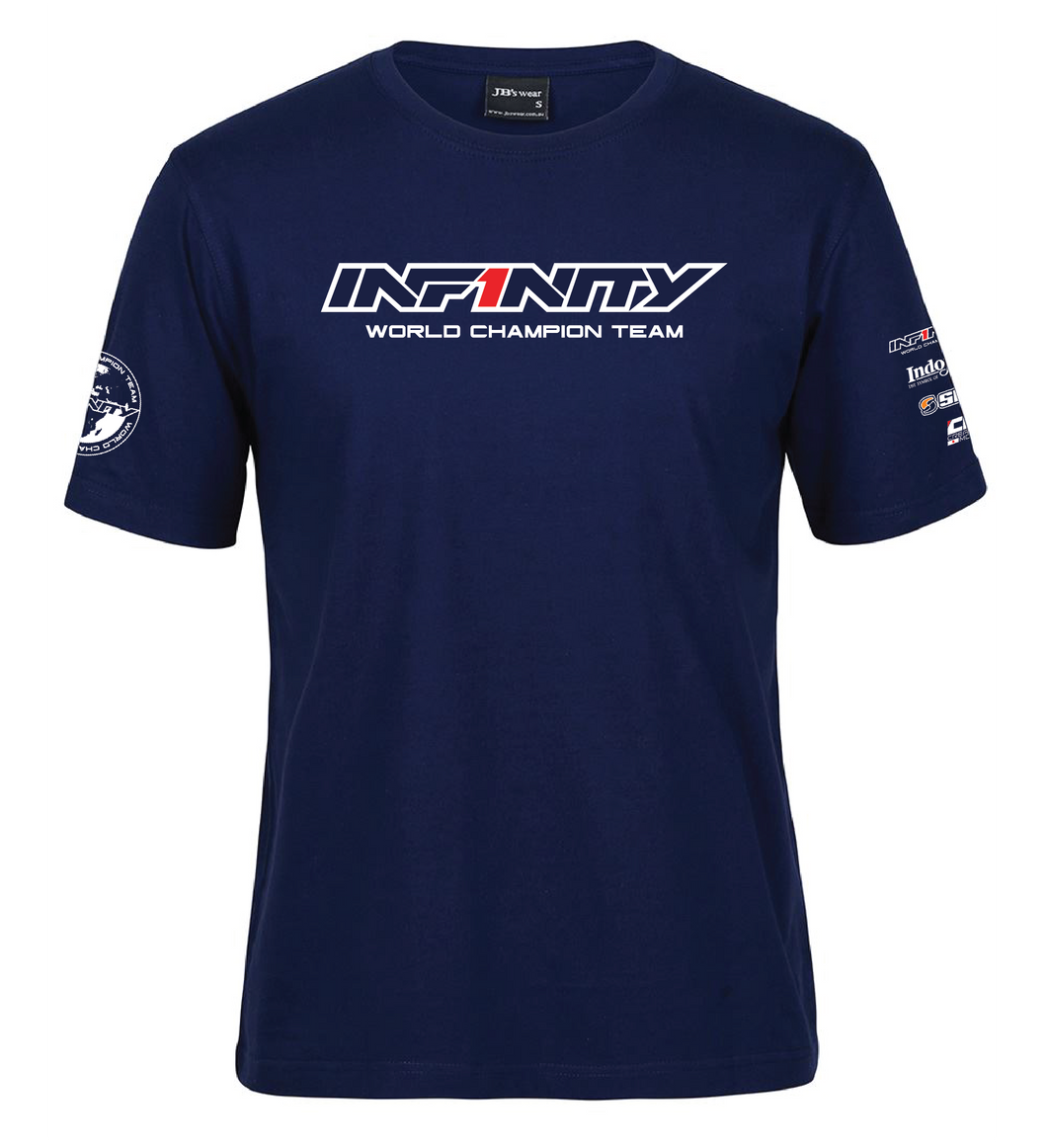 Team Infinity Australia T-shirt Custom RC Apparel - Junior Navy