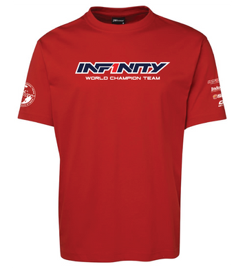 Team Infinity Australia T-shirt Custom RC Apparel - Red