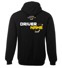 Load image into Gallery viewer, Team Losi Racing V1 Hoodie Custom RC Apparel - Black (Sponsor Edition)