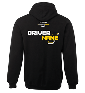 Team Losi Racing V1 Hoodie Custom RC Apparel - Black (Sponsor Edition)