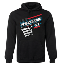 Load image into Gallery viewer, Team Associated V2 Hoodie Custom RC Apparel - Black