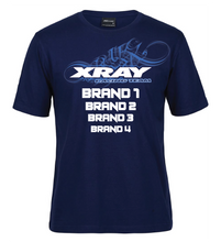 Load image into Gallery viewer, Team X-Ray T-shirt Custom RC Apparel - Junior Navy