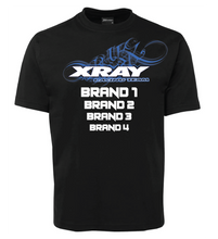 Load image into Gallery viewer, Team X-Ray T-shirt Custom RC Apparel - Black