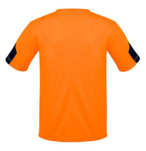 Mens Hi Vis Squad T-Shirt SYZMIK (Orange) Printed