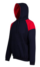 Load image into Gallery viewer, Infinity Sponsor/Driver Name Performance Navy/Red Hoodie - Contrast