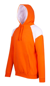 Serpent Sponsor/Driver Name Performance Orange/White Hoodie - Contrast